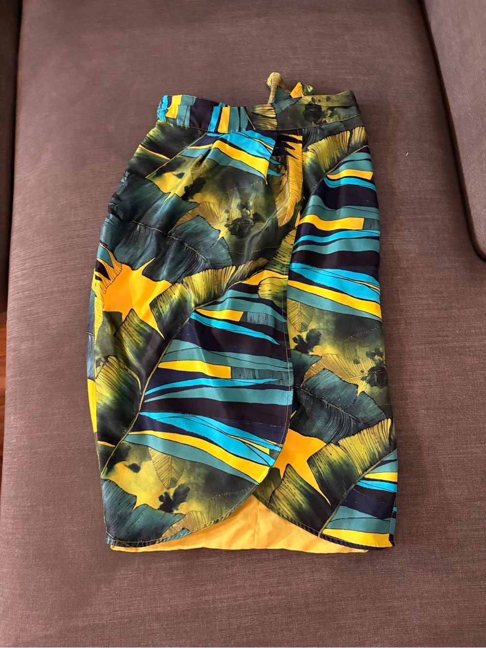 J Crew Midi Skirt 100% Silk